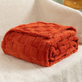 Super Soft Khaki Flannel Fleece Throw Blanket Buffalo Checkered Plaid Lightweight Warm Couch Bed Blanket All Season Christmas Ho