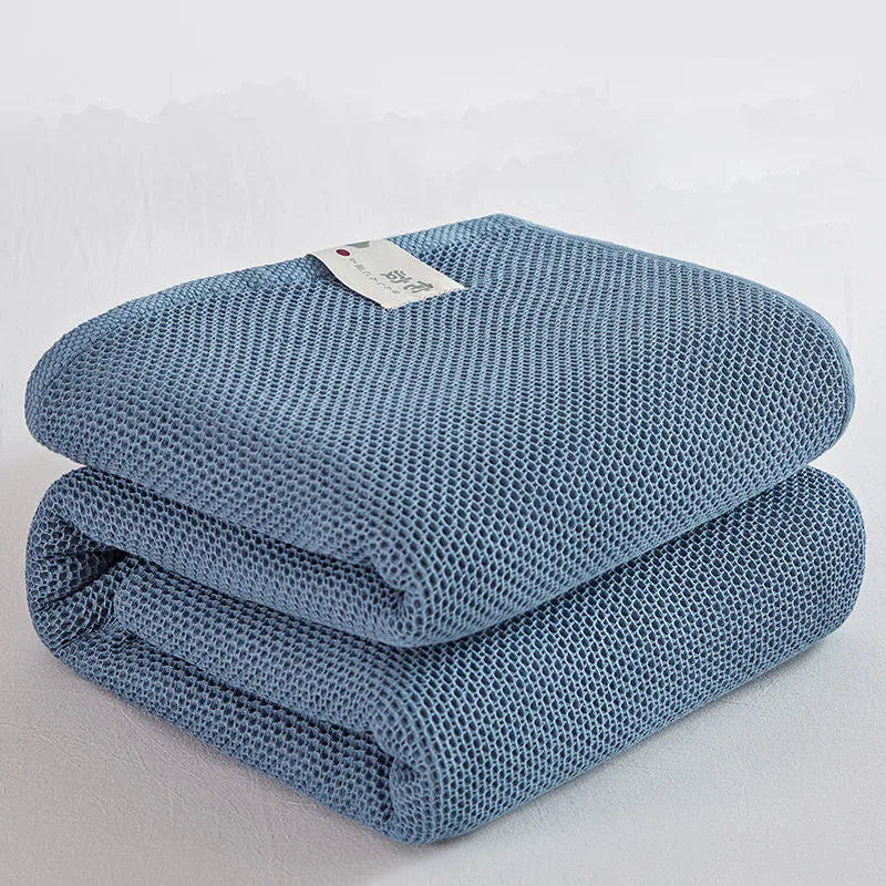Solid Cotton Blanket for Bed Waffle Plaid Bedspread for Single Queen King Bed Sofa Blankets Throw Sofa Cover Sheet Summer Quilt