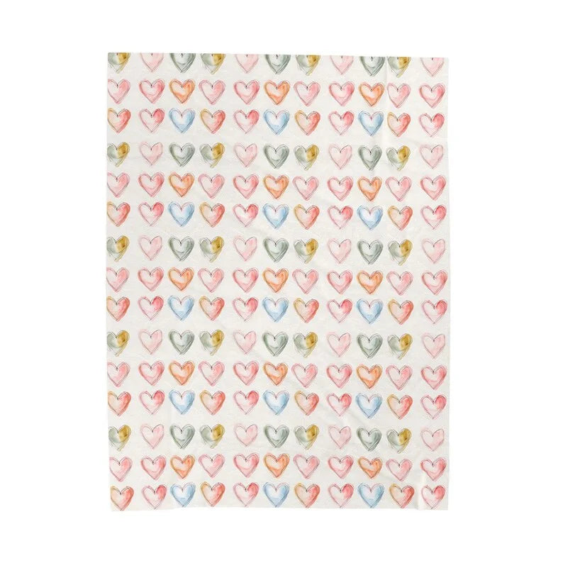 Grid Letter Blanket Plush Blanket Personalized Classroom Sofa Bedroom Blanket Home Decoration